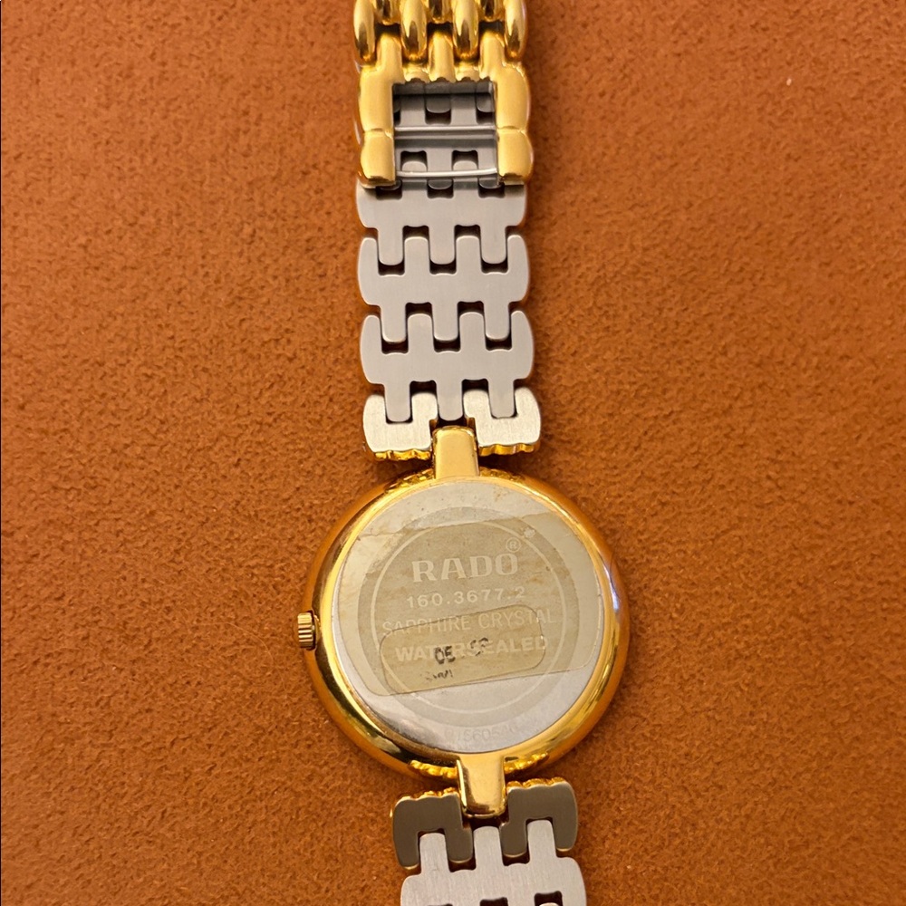 Vintage Rado Gold Chain Link Watch - Picture 3 of 4